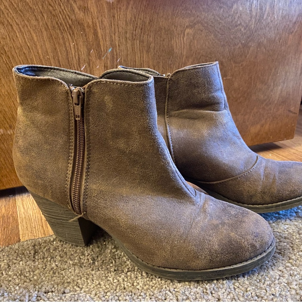 Brown Ankle Boots
